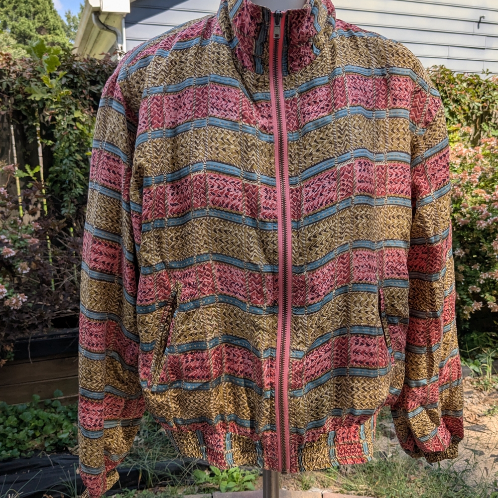 Stylish Multicolor Bomber Jacket - image 2